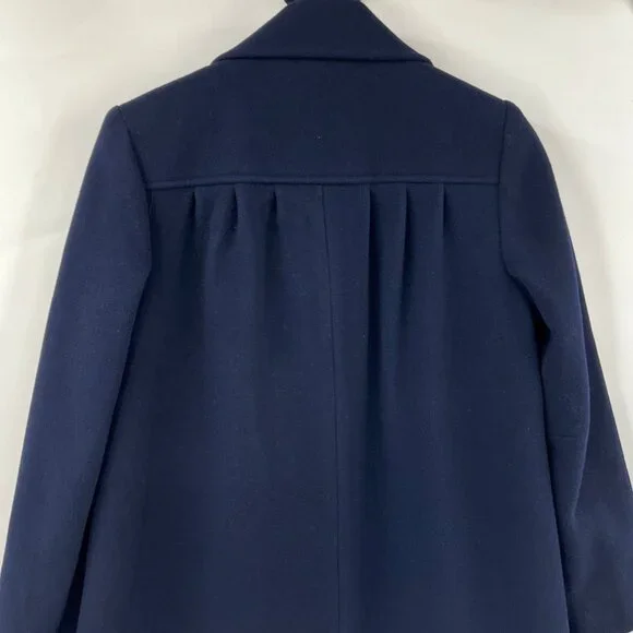 Vintage Pure Wool Collared Coat - Picture 4 of 8